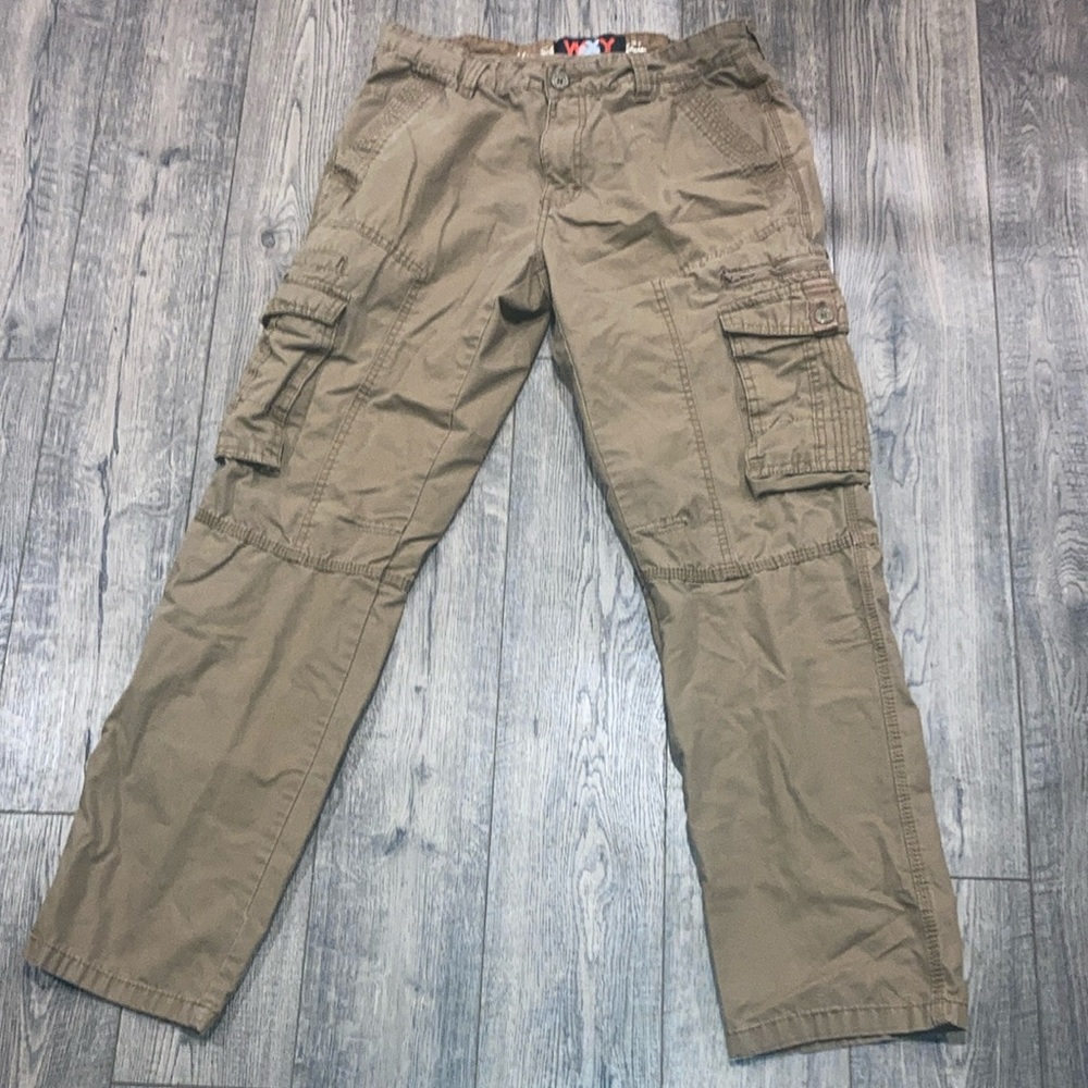 Men's Tan Cargo Pants